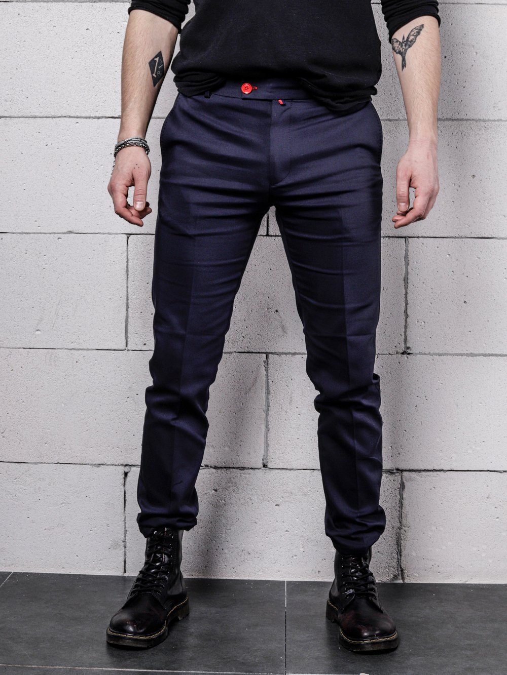 AUBERGINE Pants SERNES-SCR 